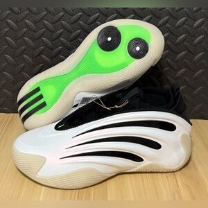 Adidas Harden Vol. 9 Stormtropper White Core Black Basketball JR2504 Mens Size 7